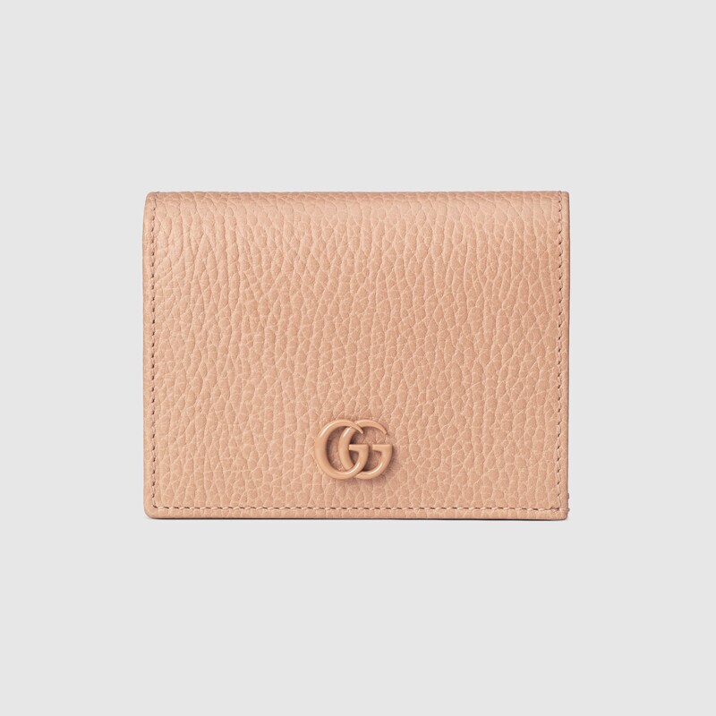 Gucci GG Marmont Card Case Wallet 456126 Pink